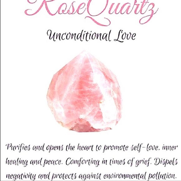 FAIRY ROSE QUARTZ CRYSTAL CARVED GEMSTONE NEW HEALING STONE UNCONDITIONAL LOVE - Picture 7 of 12